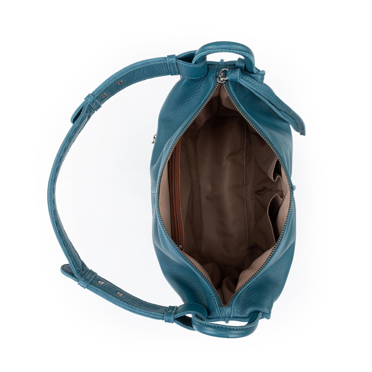 The Sak Los Feliz Hobo - Leather - Deep Teal