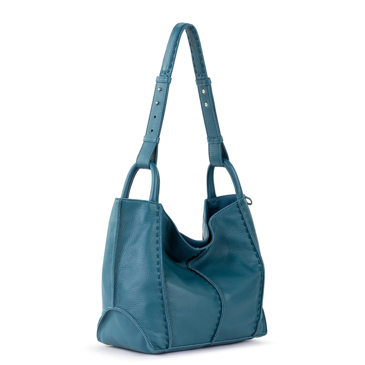The Sak Los Feliz Medium Tote - Leather - Deep Teal