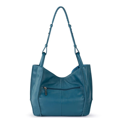 The Sak Los Feliz Medium Tote - Leather - Deep Teal