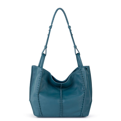 The Sak Los Feliz Medium Tote - Leather - Deep Teal