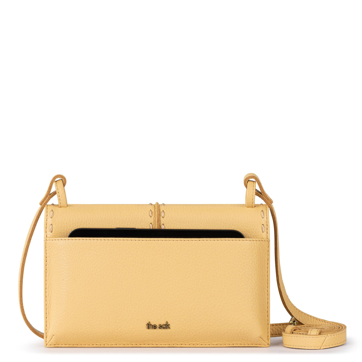 The Sak Los Feliz Phone Wallet - Leather - Buttercup
