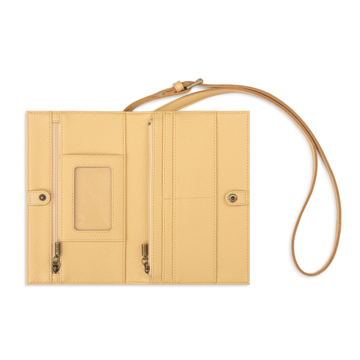 The Sak Los Feliz Phone Wallet - Leather - Buttercup