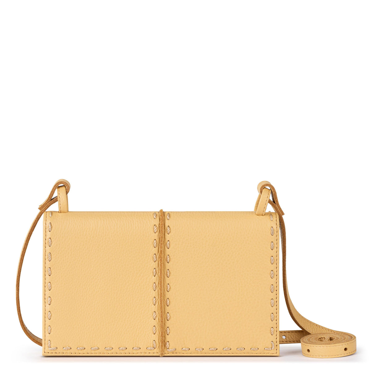 The Sak Los Feliz Phone Wallet - Leather - Buttercup