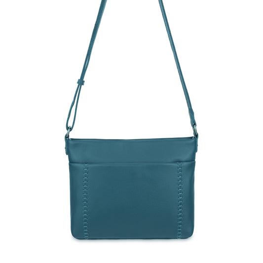 The Sak Melrose Crossbody - Leather - Deep Teal