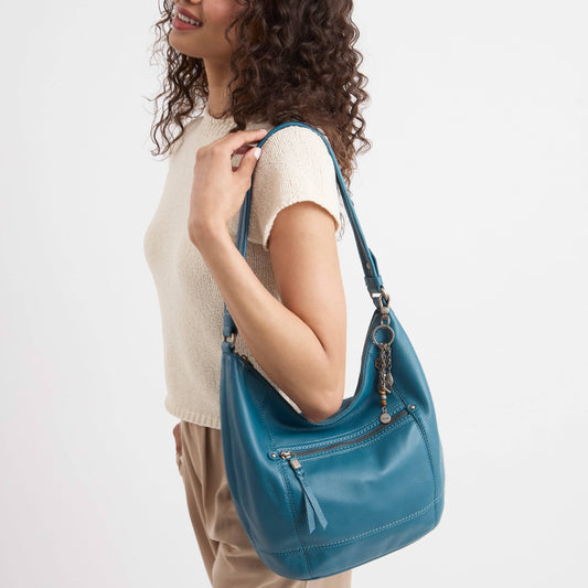 The Sak Sequoia Hobo - Leather - Deep Teal