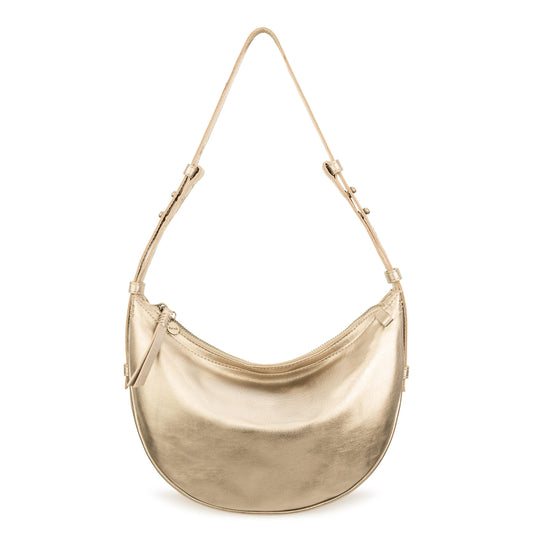The Sak Tess Shoulder Bag - Leather - Light Gold