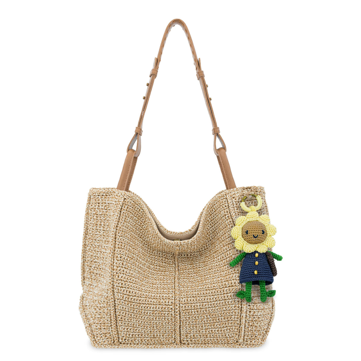 The Sak Sunbudz Sunflower Dangle - Hand Crochet - Bloomee