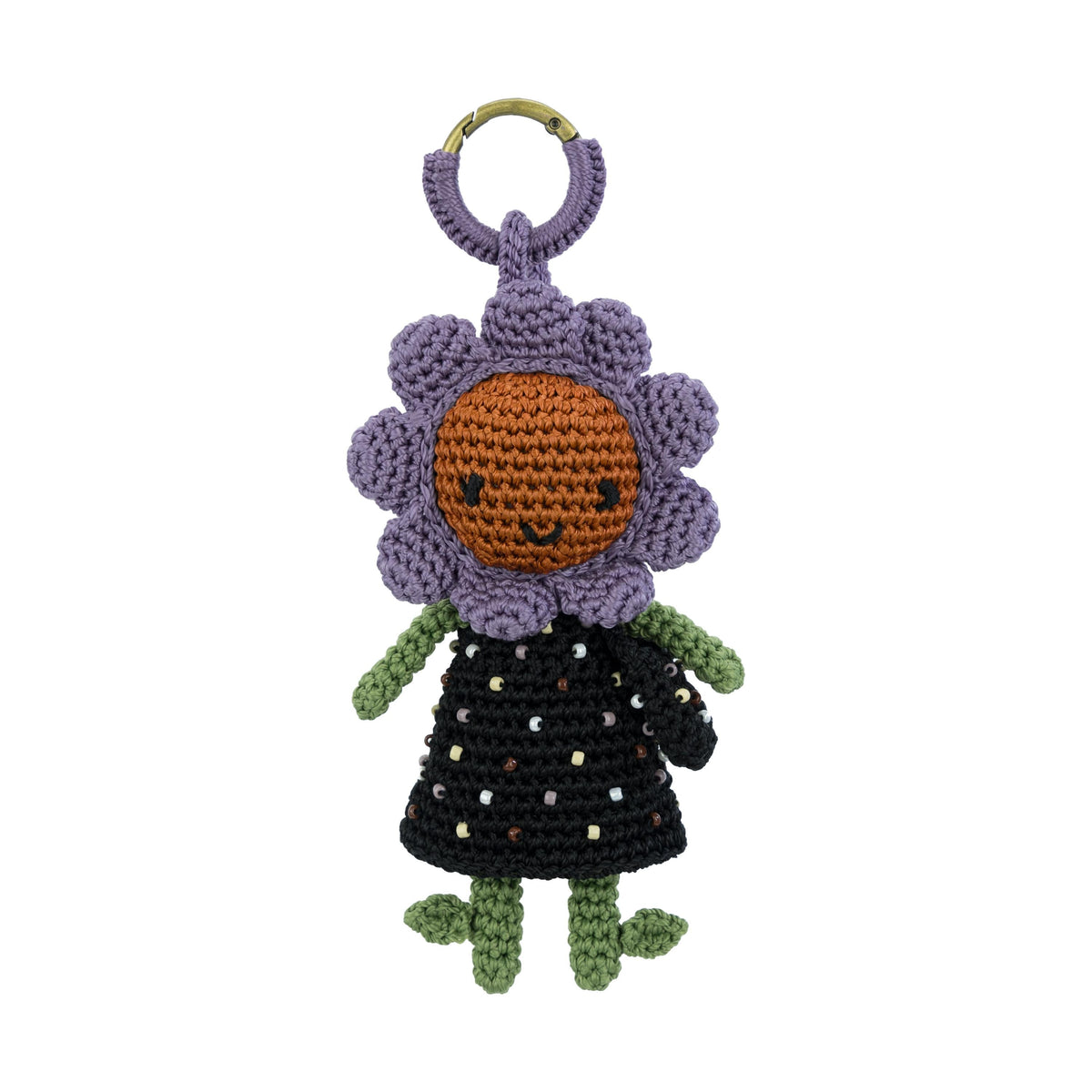 The Sak Sunbudz Sunflower Dangle - Hand Crochet - Lottee