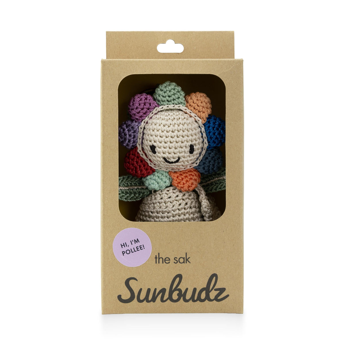 The Sak Sunbudz Sunflower Dangle - Hand Crochet - Pollee