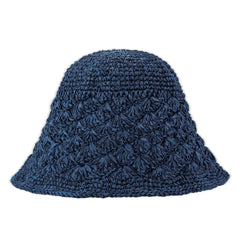 Hand Crochet - Denim Shell