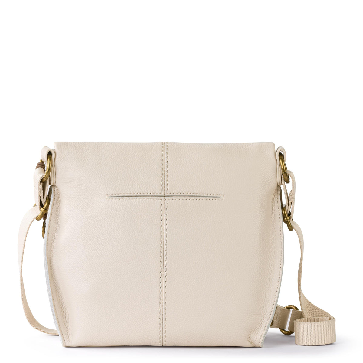 The Sak Silverlake Flap Crossbody - Leather - Stone
