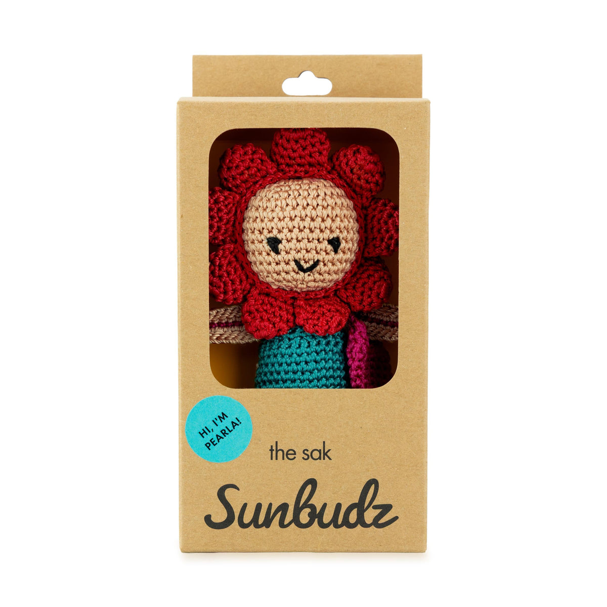 The Sak Sunbudz Sunflower Dangle - Hand Crochet - Pearla