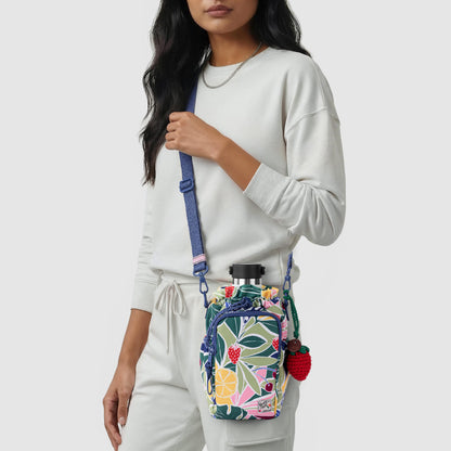 Sakroots Banyan Drawstring Crossbody - EcoTwill - Fruit Paradise