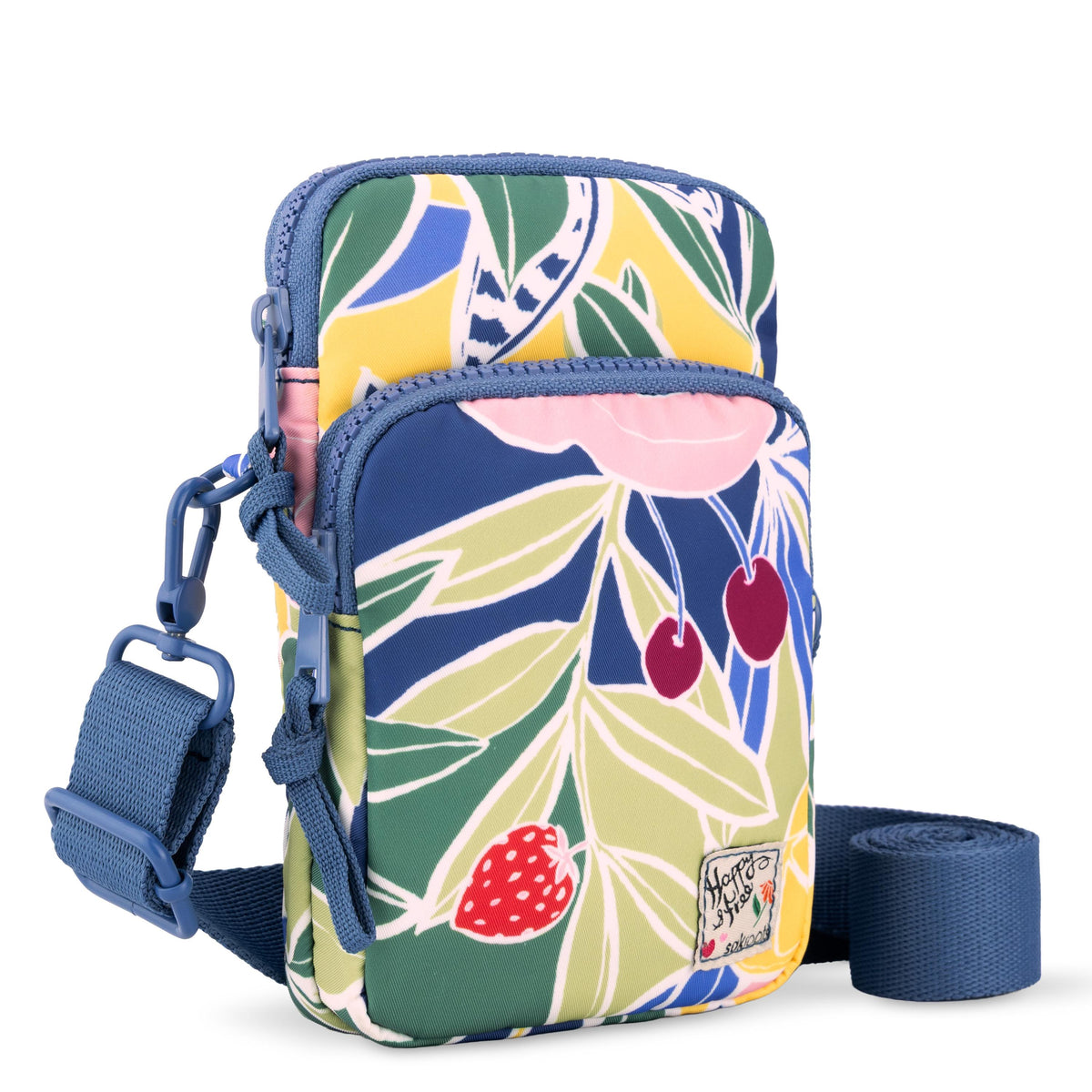 Sakroots Koa Smartphone Crossbody - EcoTwill - Fruit Paradise