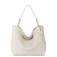 Leather - Stone Woven