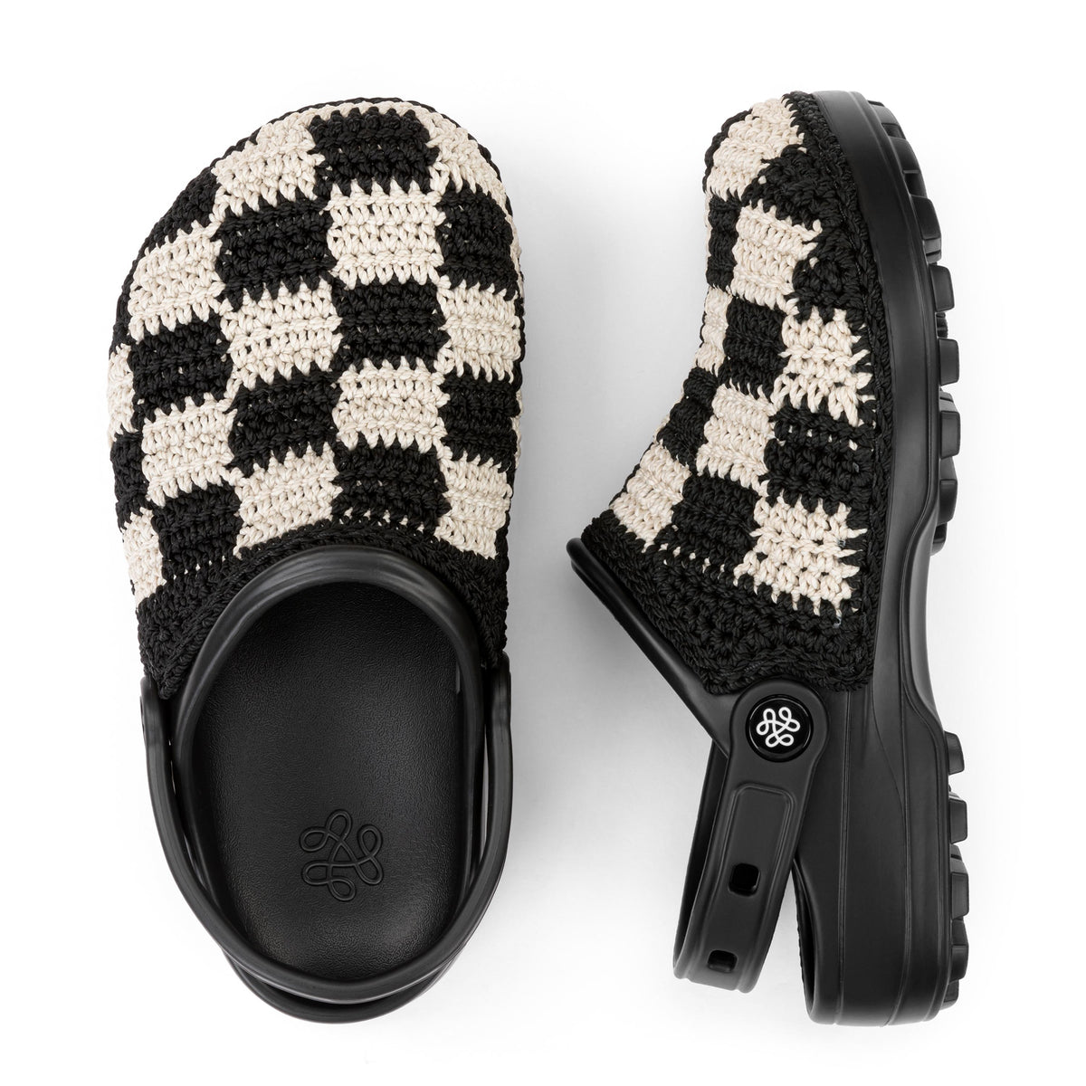 The Sak Bolo Eva Clog - Black Check