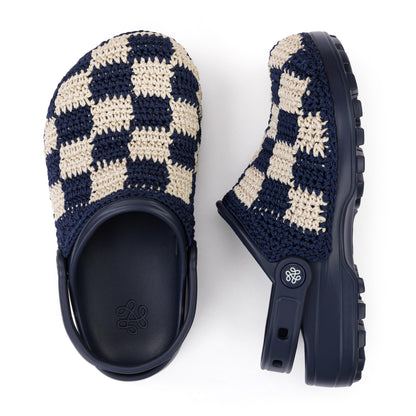 The Sak Bolo Eva Clog - Denim Check