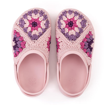 The Sak Bolo Eva Clog - Orchid Patch