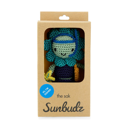 The Sak Sunbudz Sunflower Dangle - Hand Crochet - Oshee