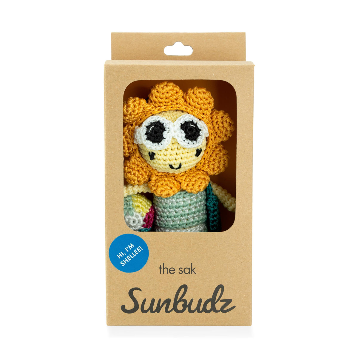 The Sak Sunbudz Sunflower Dangle - Hand Crochet - Shellee