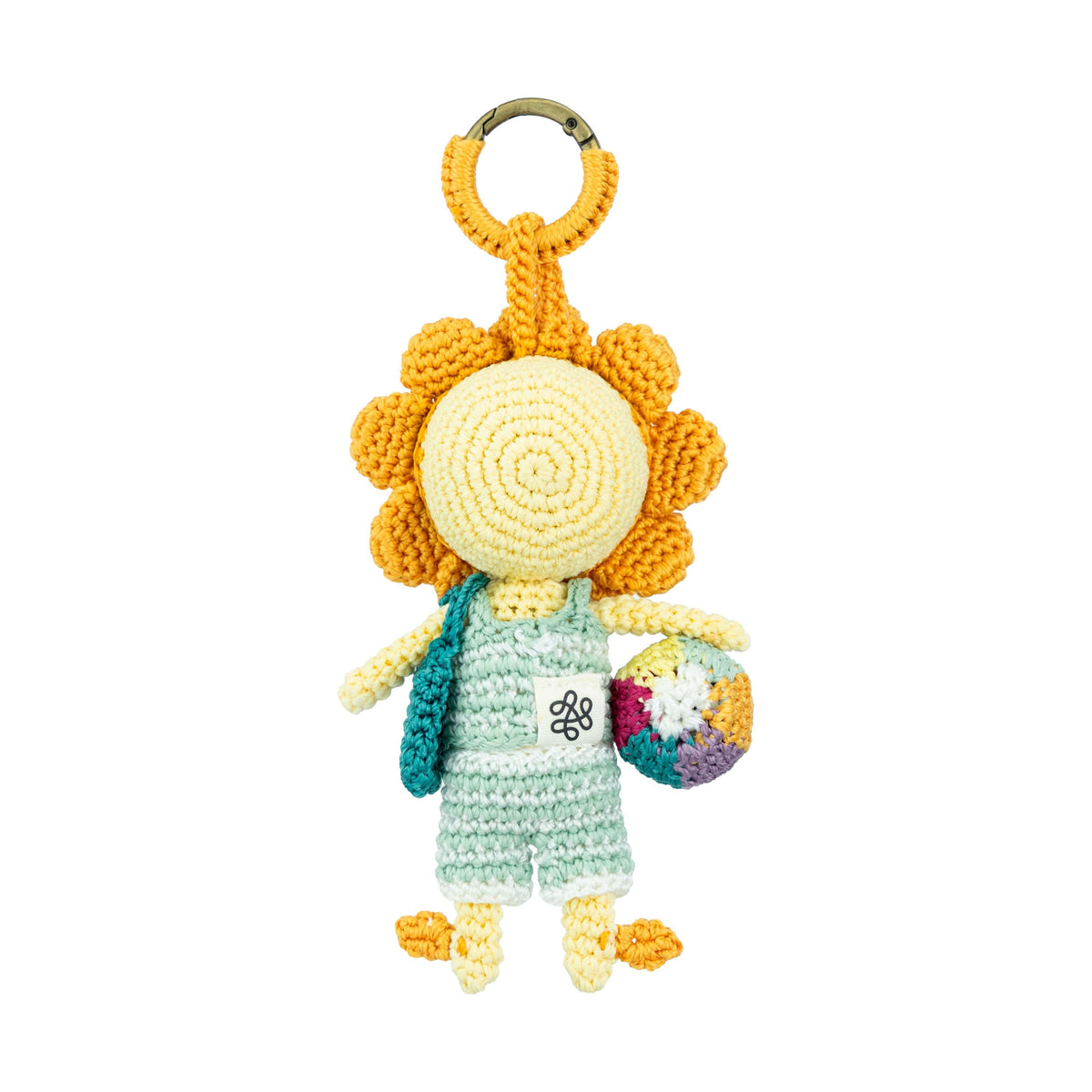 The Sak Sunbudz Sunflower Dangle - Hand Crochet - Shellee