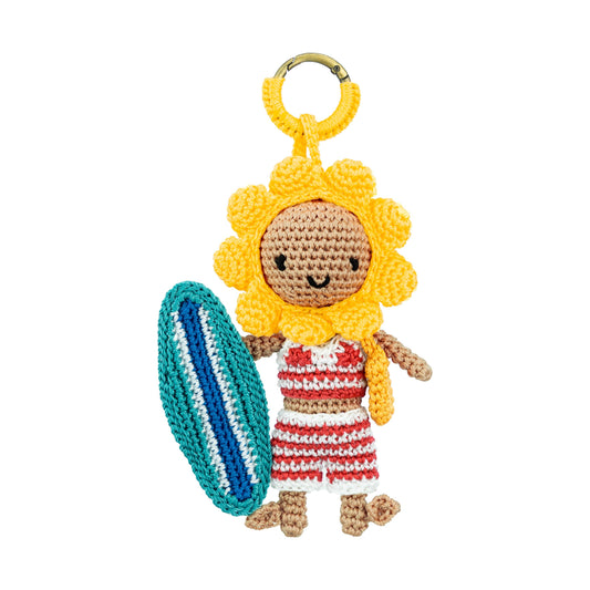 The Sak Sunbudz Sunflower Dangle - Hand Crochet - Waverlee