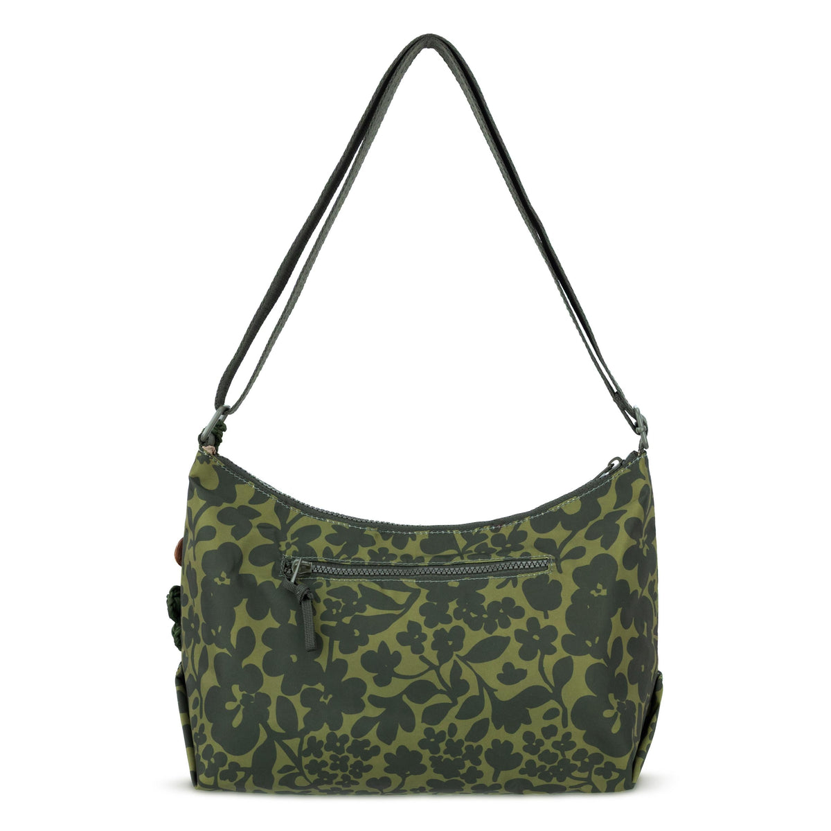 Sakroots Banyan Hobo - EcoTwill - Olive Shadow Floral