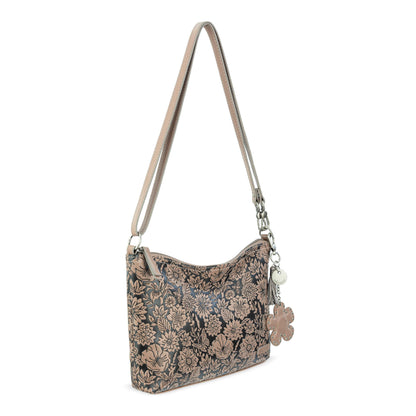 Sakroots Lumi Crossbody - EcoTwill - Mushroom In Bloom Embossed