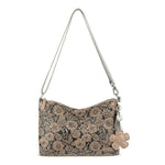 Sakroots Lumi Crossbody - EcoTwill - Mushroom In Bloom Embossed