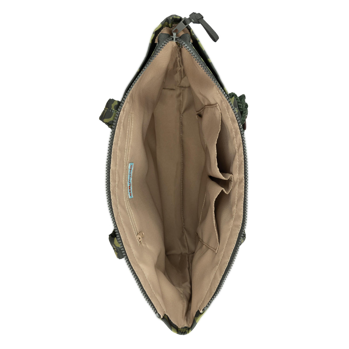 Sakroots Banyan Shoulder Tote - EcoTwill - Olive Shadow Floral